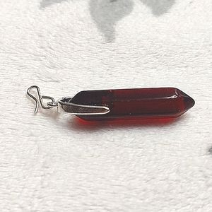 ALEX AND ANI Scarlett Spike Pendant Charm (January)